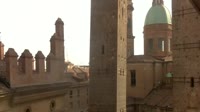 Bologna - Türme Garisenda und Asinelli
