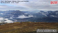 Bad Ragaz - Pizol - Blick nach Norden