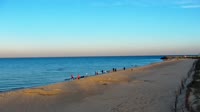 Plaża z promenadą