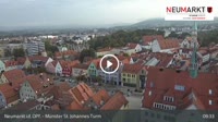 Aukštutinio Pfalco Noimarktas - Münster St. Johannes Turm