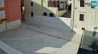 Pago - Novaglia - Piazza Alojzija Stepinca e via Dalmatinska
