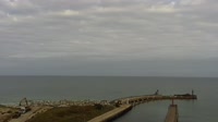 Spiaggia, ingresso porto
