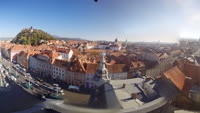 Graz - Hauptplatz, Schlossberg
