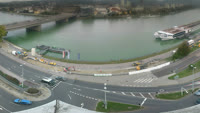 Linz - Donau, Nibelungenbrücke, Burg