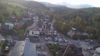 Ujsoły - Stadtblick