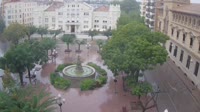 Huesca - Fuente de las Musas en la Plaza de Navarra