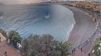 Nizza - Promenade des Anglais, Strand