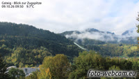 Garmisch-Partenkirchen - Große Olympiaschanze, Zugspitze