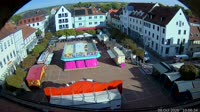 Neuburg an der Donau - Schrannenplatz, Amalienstraße. Schloss