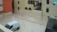 Pag - Novalja - Place Alojzija Stepinca et rue Dalmatinska
