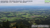 Samerberg - Hochrieshütte - Veduta a nord