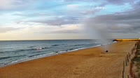 Plaża z promenadą