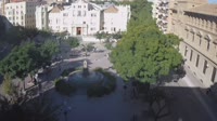 Huesca - Fontana delle Muse in Plaza de Navarra