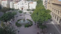 Huesca - Fontaine des Muses sur la Plaza de Navarra