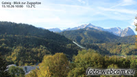 Garmisch-Partenkirchen - Große Olympiaschanze, Zugspitze