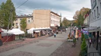 La rue principale piétonne