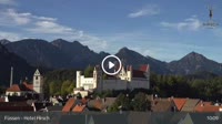 Füssen - Zamek Hohes Schloss
