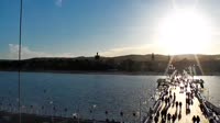 Pier, marina and beach