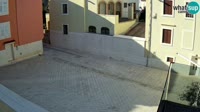 Pag - Novalja - Alojzija Stepinca square and Dalmatinska street