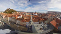 Graz - Hauptplatz, Schlossberg