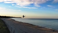 Beach with promenade