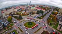 Ogrody Bernardynów, Pomnik, Rondo Dmowskiego
