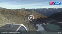 Sölden - Schwarze Schneid vidurinė stotis