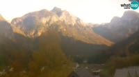 Trenta - View of Šplevt, Pihavec and Prisojnik