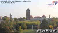 Darmštatas - Mathildenhöhe - Hochzeitsturm