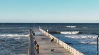 Molo i plaża