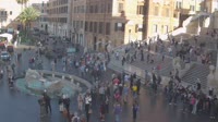 Rome - Piazza di Spagna - Barcaccia fountain