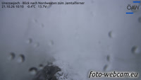 Dreiländerspitze - Urezzasjoch - Blick nach Nordwesten zum Jamtalferner