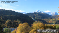 Garmisch-Partenkirchen - Große Olympiaschanze, Zugspitze