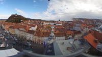 Graz - Hauptplatz, Schlossberg