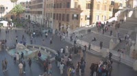 Rome - Piazza di Spagna - Barcaccia fountain