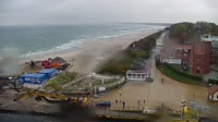 Plage, port, phare