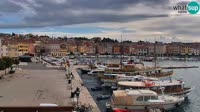 Rovinj - Promenade en bord de mer et port de plaisance
