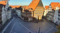 Hildesheim - Marktplatz, Hütte, Universität