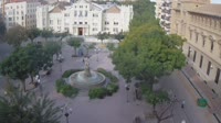 Huesca - Fuente de las Musas en la Plaza de Navarra