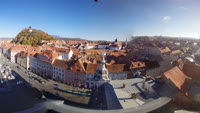 Graz - Hauptplatz, Schlossberg