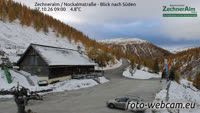 Zechneralm - Nockalmstraße - Vista a sud