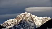 La Salle - Mont Blanc - Wodospad Lenteney