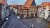 Hildesheim - Marktplatz, Hütte, Universität