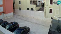 Pag - Novalja - Place Alojzija Stepinca et rue Dalmatinska