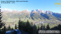 Virgen - Würfelehütte - Vue du nord