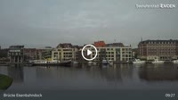 Emden - Alter Binnenhafen, Eisenbahndock