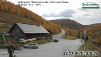 Zechneralm - Nockalmstraße - Vue vers le sud