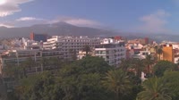 Puerto de la Cruz - Plaza del Charco & Mount Teide