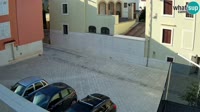 Pag - Novalja - Piazza Alojzija Stepinca e via Dalmacia