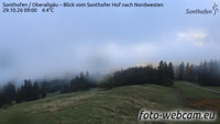 Sonthofen - Oberallgäu - Vue vers le nord-ouest